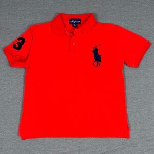 Ralph Lauren Bright Red Polo Shirt